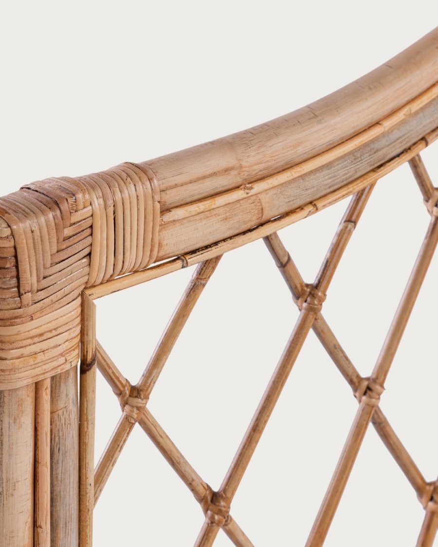 Také - Kopfteil aus Rattan, 160 cm