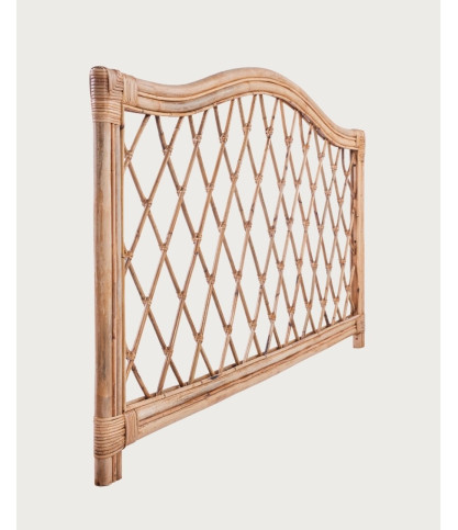 Také - Cabecero rectangular de ratán de 150 cm