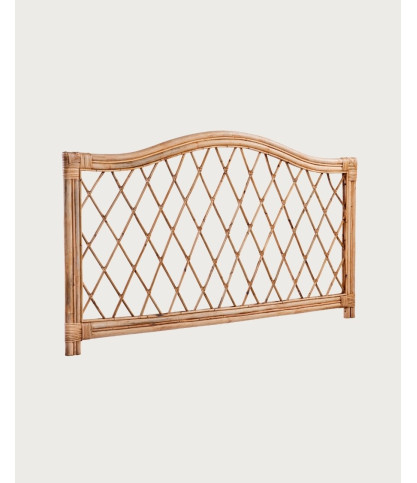 Také - Cabecero rectangular de ratán de 150 cm