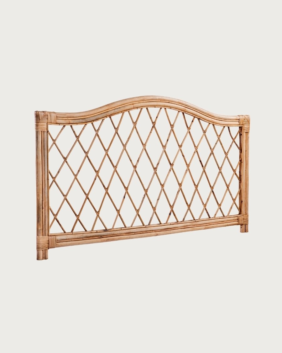 Také - Tête de lit en rotin rectangulaire 150 cm