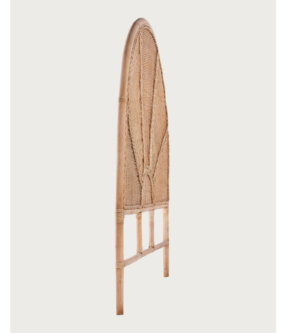 Looma - 140 cm großes Rattan Kopfteil