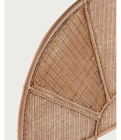 Looma - 140 cm großes Rattan Kopfteil