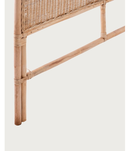 Looma - 140 cm großes Rattan Kopfteil