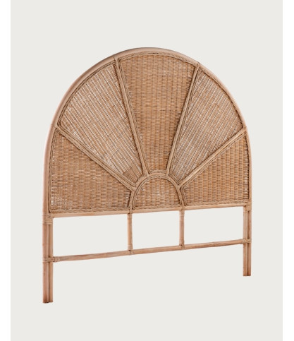 Looma - 140 cm großes Rattan Kopfteil