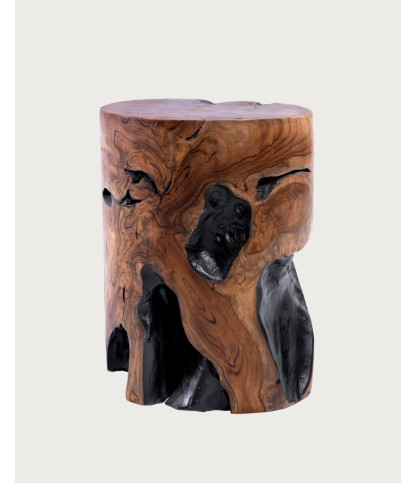 Ora - Tabouret en bois de teck