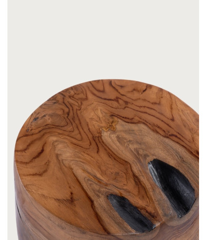 Ora - Tabouret en bois de teck