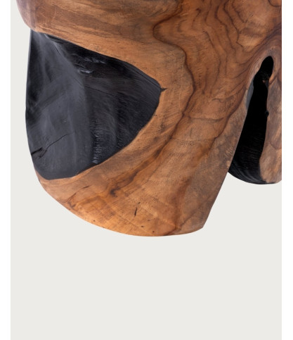Ora - Sgabello in legno di teak