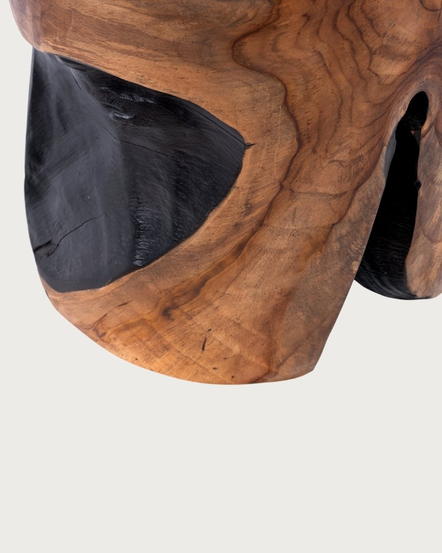 Ora - Tabouret en bois de teck