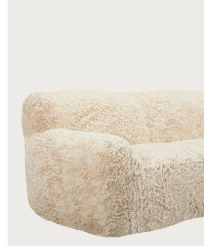 Teddy - 2-Sitzer-Sofa aus Schaffell-Imitat