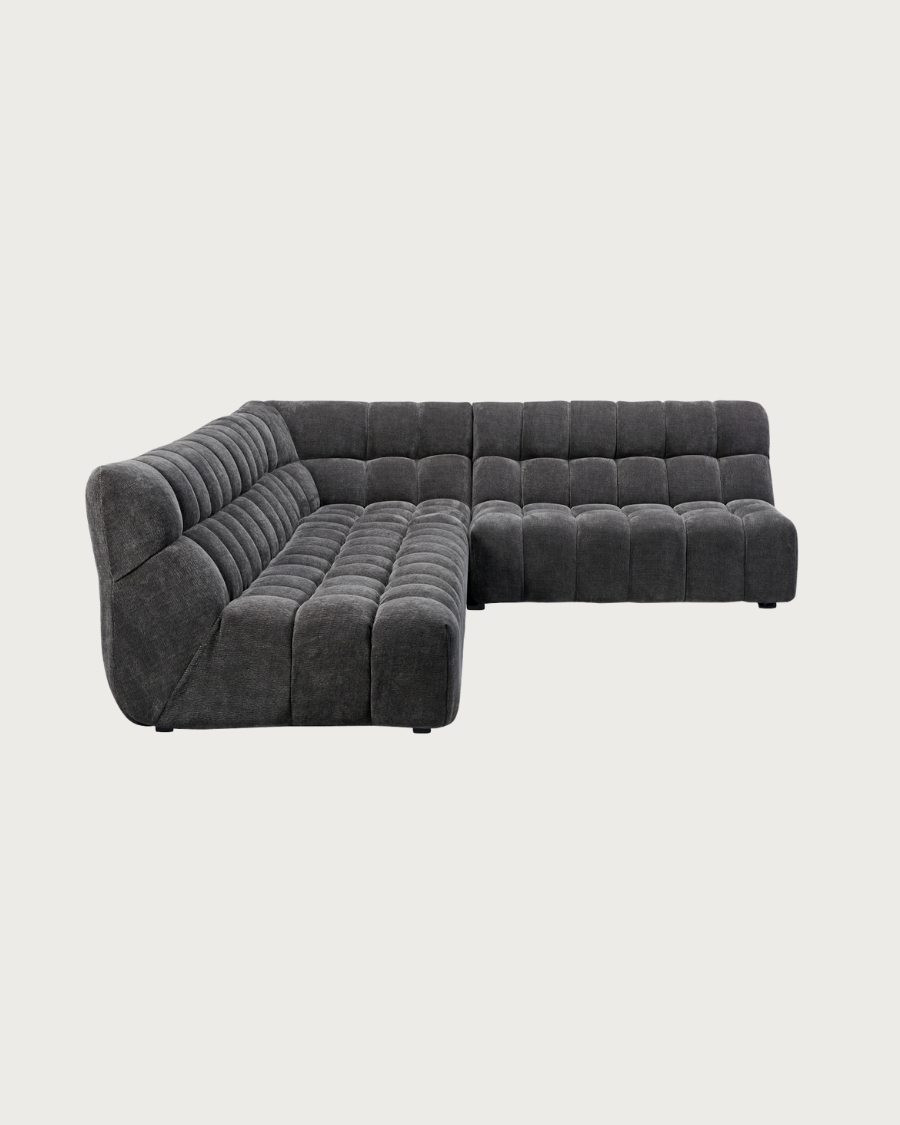 Volg - Canapé d'angle modulable en tissu