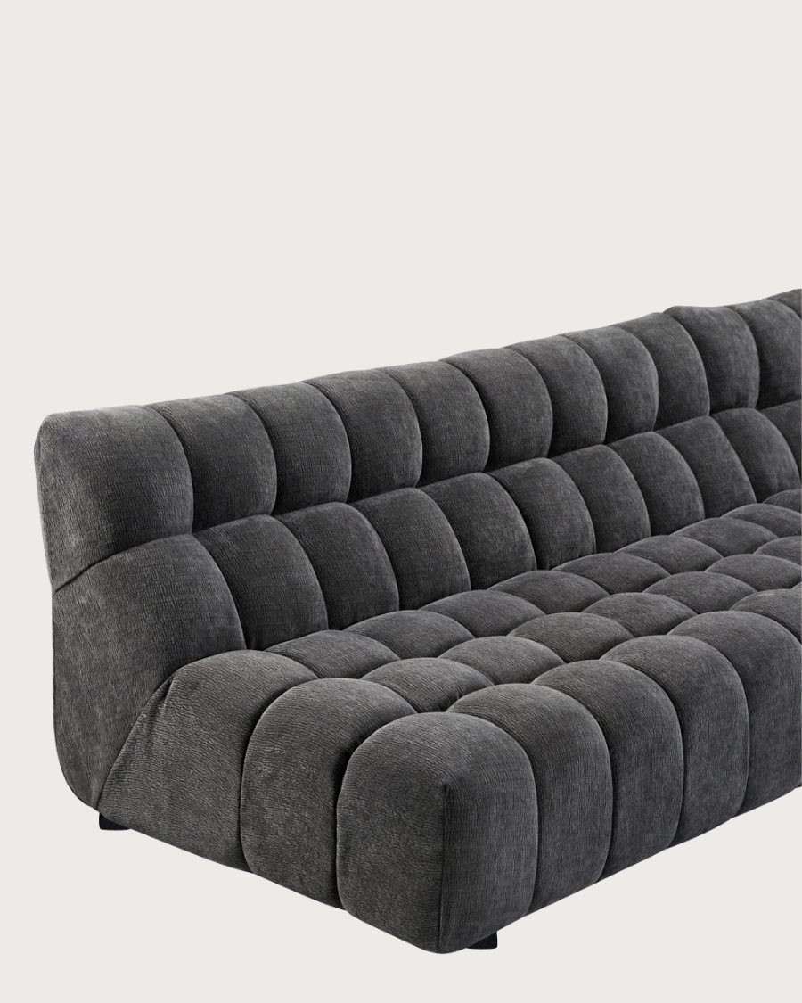 Volg - Canapé d'angle modulable en tissu