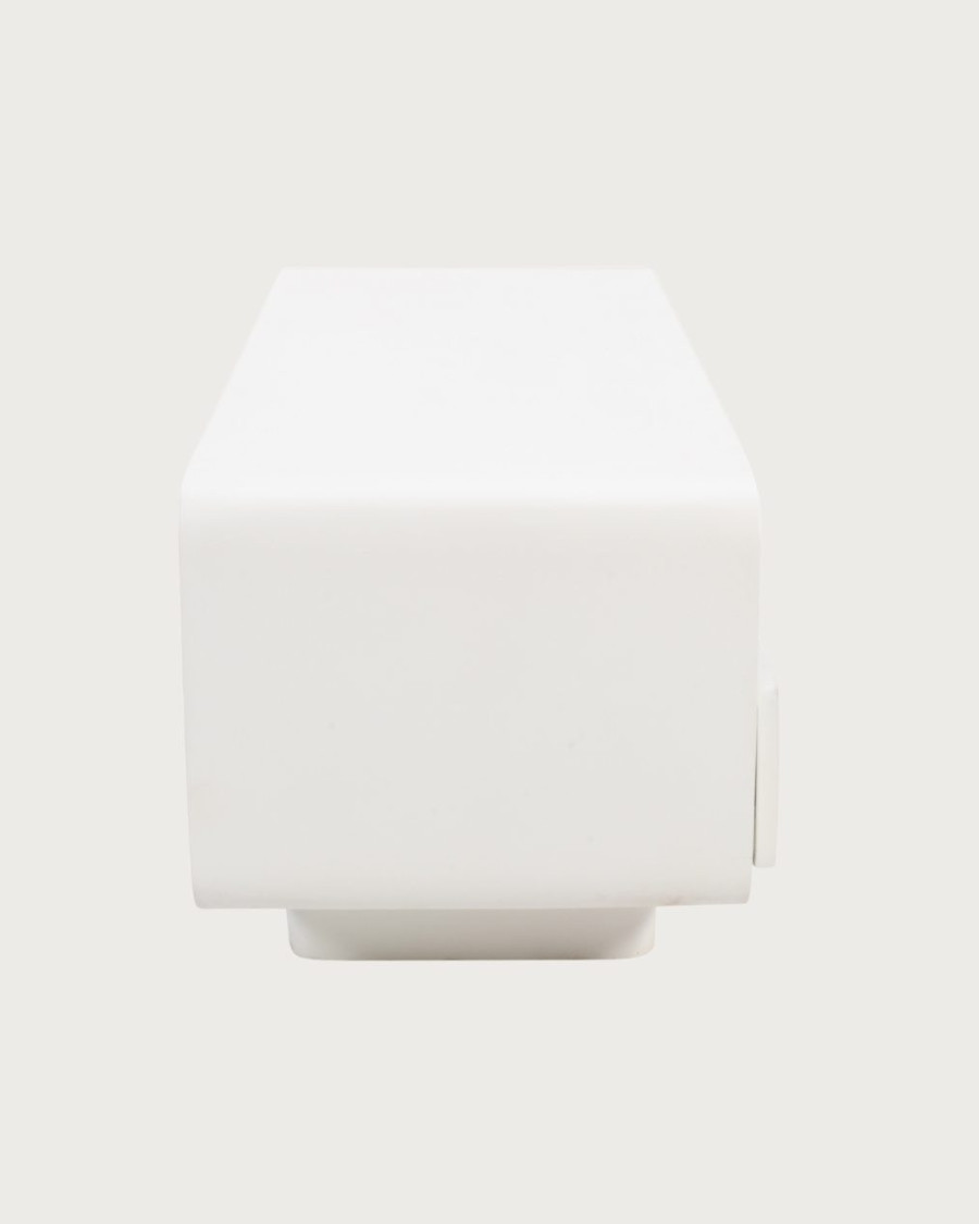 Noa - Mueble de TV de madera maciza de mango de 130 cm