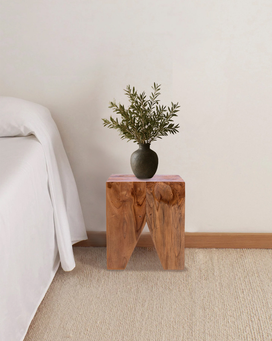 Moku - Tabouret en bois de...