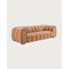 Cara - 3-seater fabric sofa