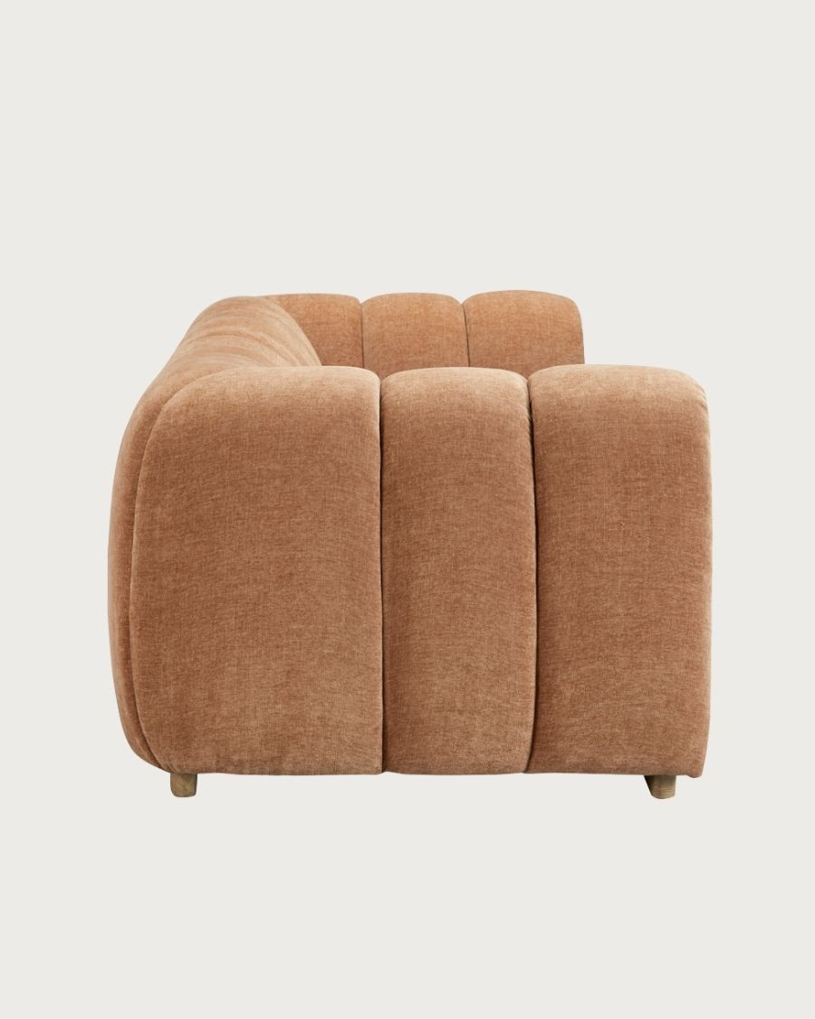 Cara – 3-Sitzer-Sofa aus Bouclé-Stoff