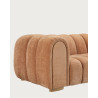 Cara - 3-seater fabric sofa
