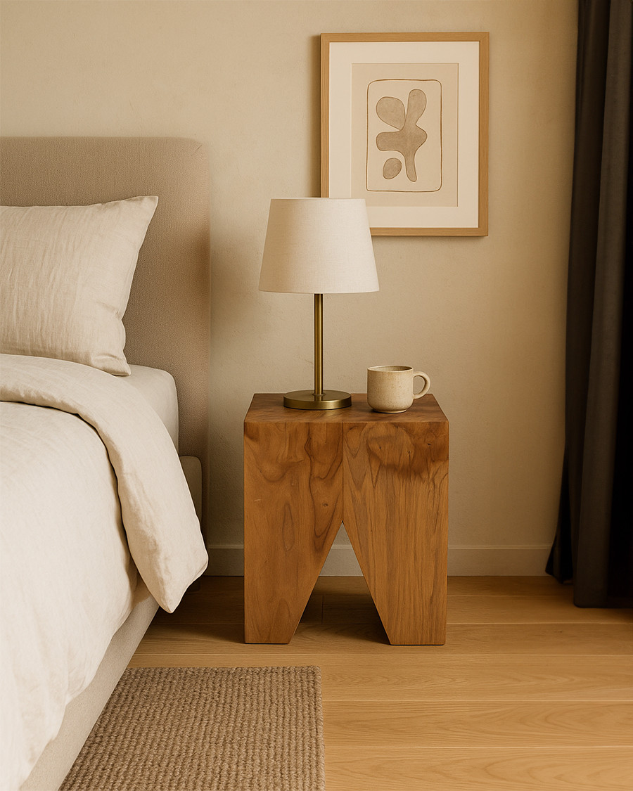Moku – Hocker aus massivem...