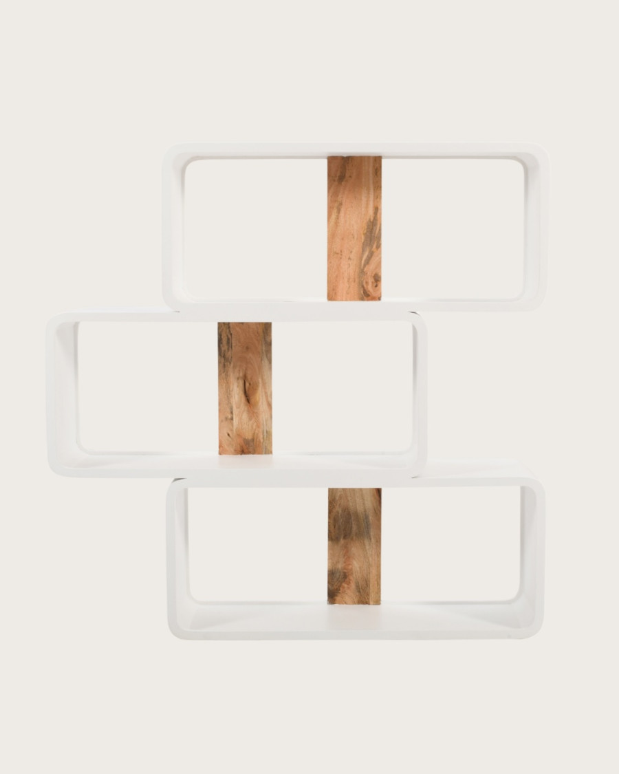Noa - Plank van MDF met een beton- en gerecycled houteffect