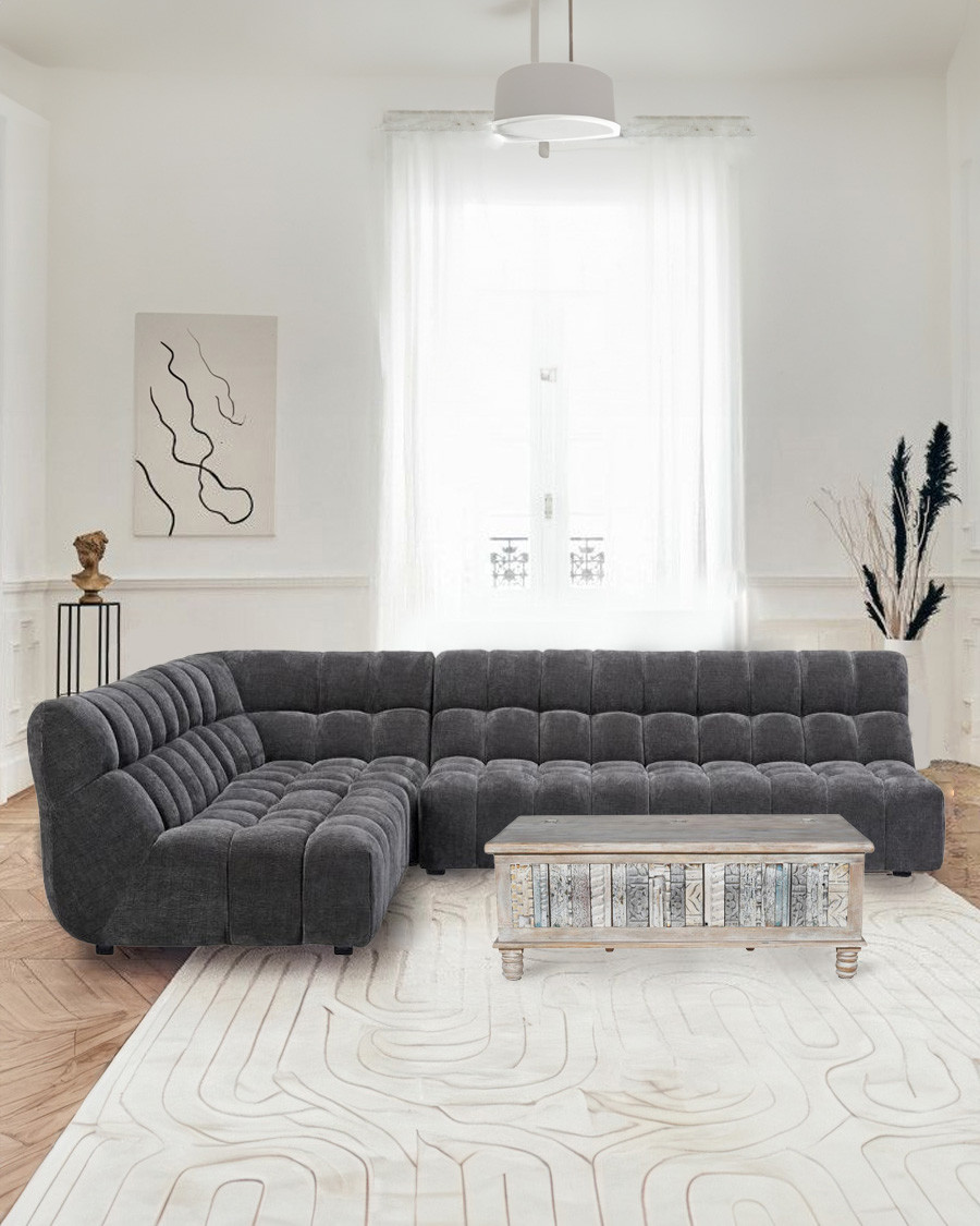 Volg - Modular corner sofa...