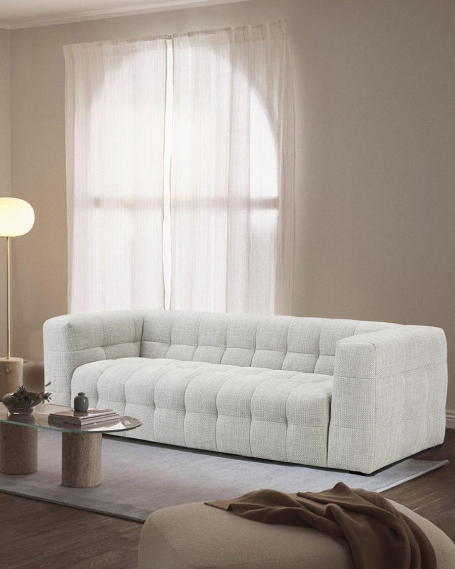 Alto - 3-seater fabric sofa