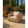 Weaverly - Fauteuil de jardin en rotin