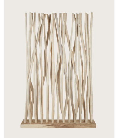 Pantalla de madera de teca