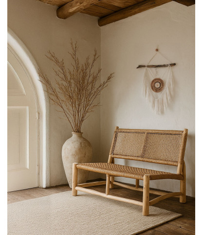 Jaya - Rattan bench