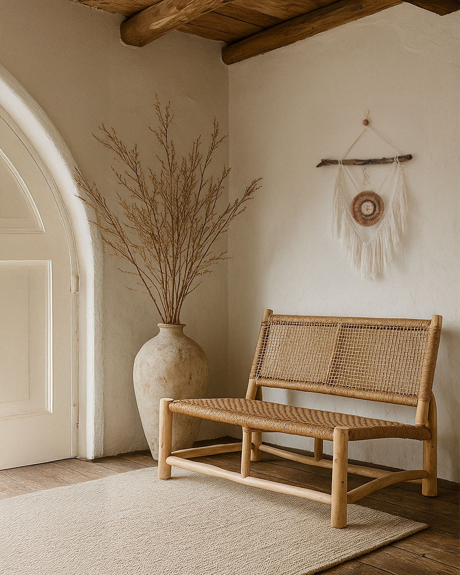 Jaya - Banquette en rotin