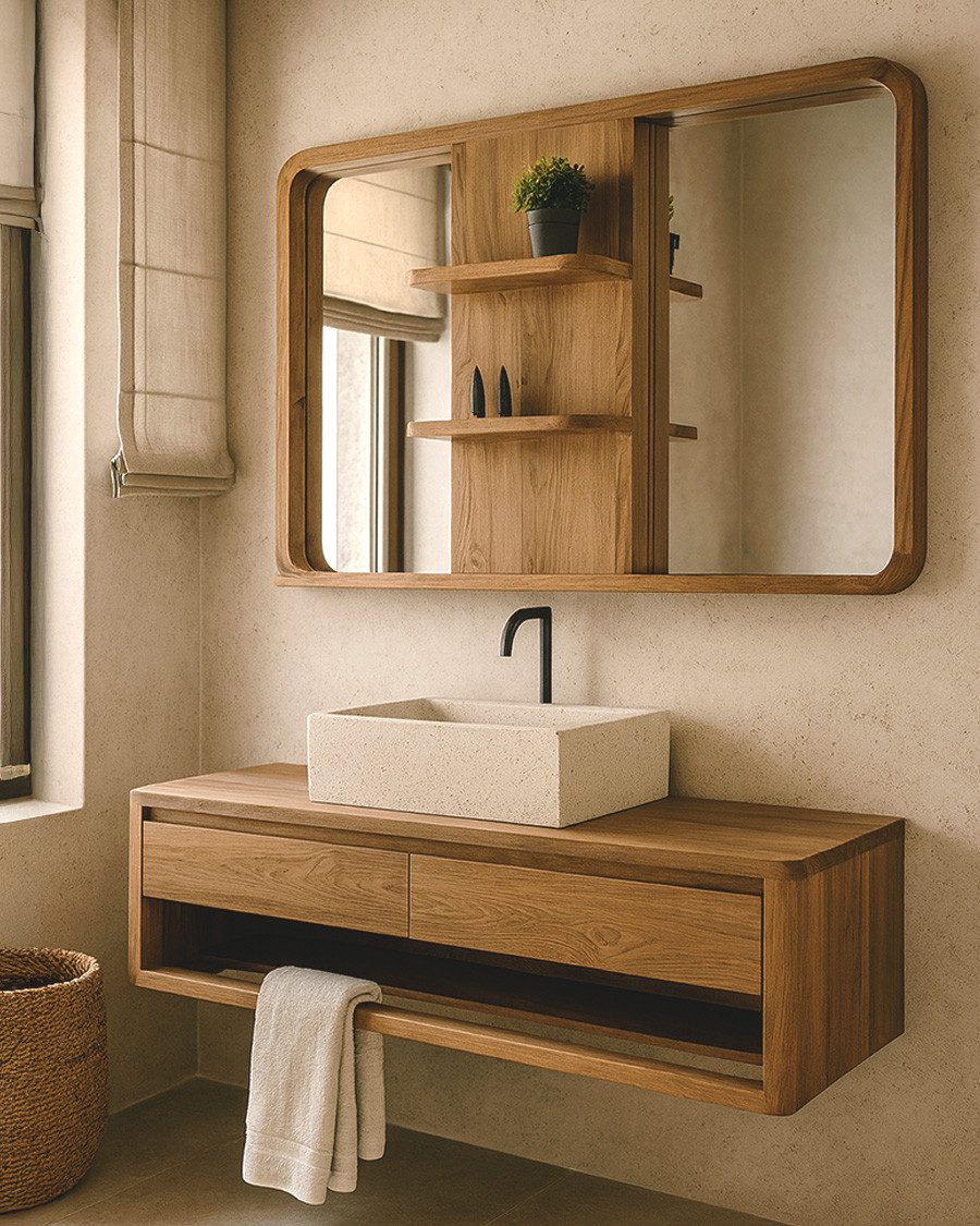 Arawa - 150cm wall-hung...