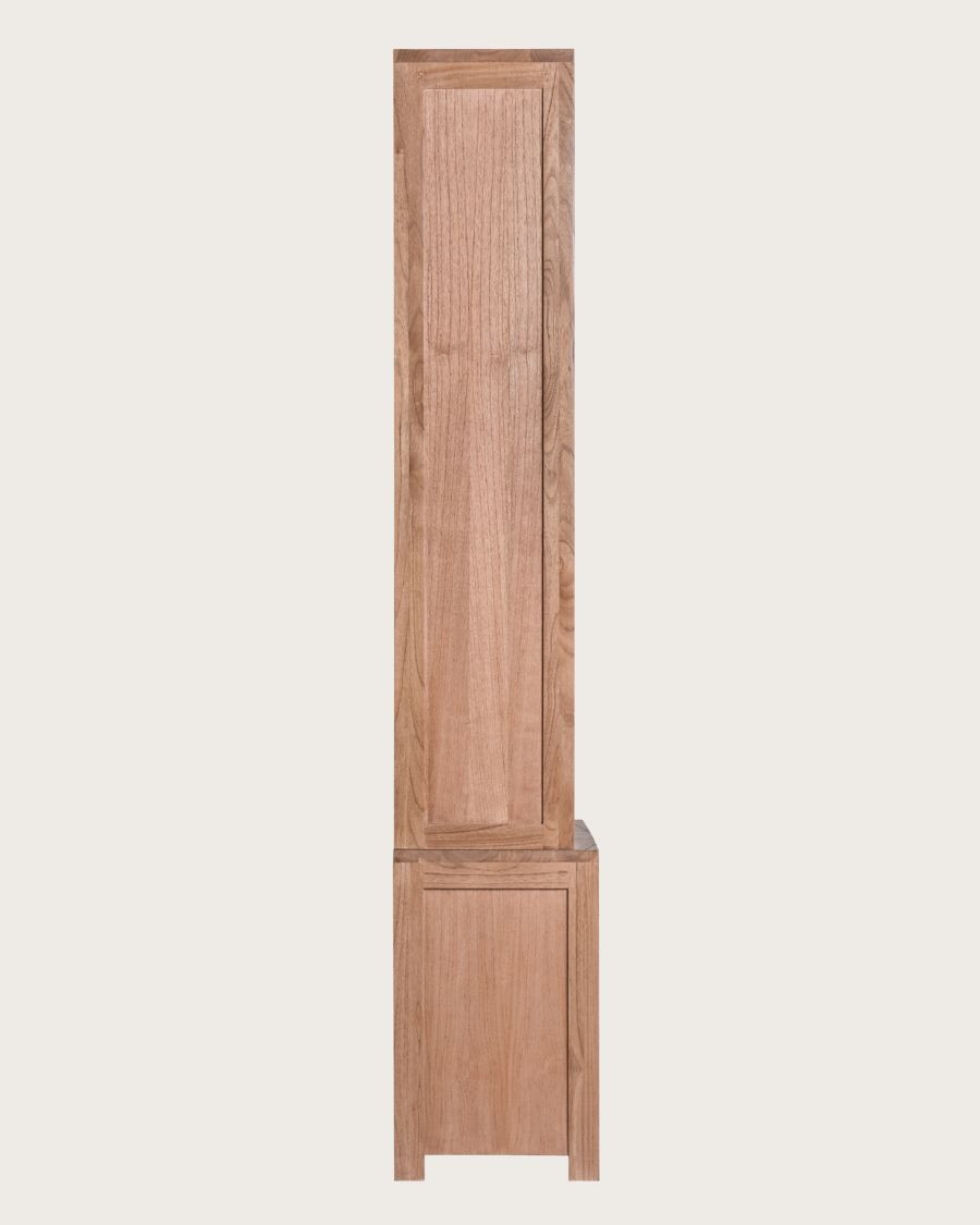 Atlas - Grande Bibliothèque en bois massif de mindi
