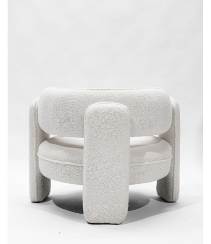 Aéla- Fauteuil en bois massif de mindi