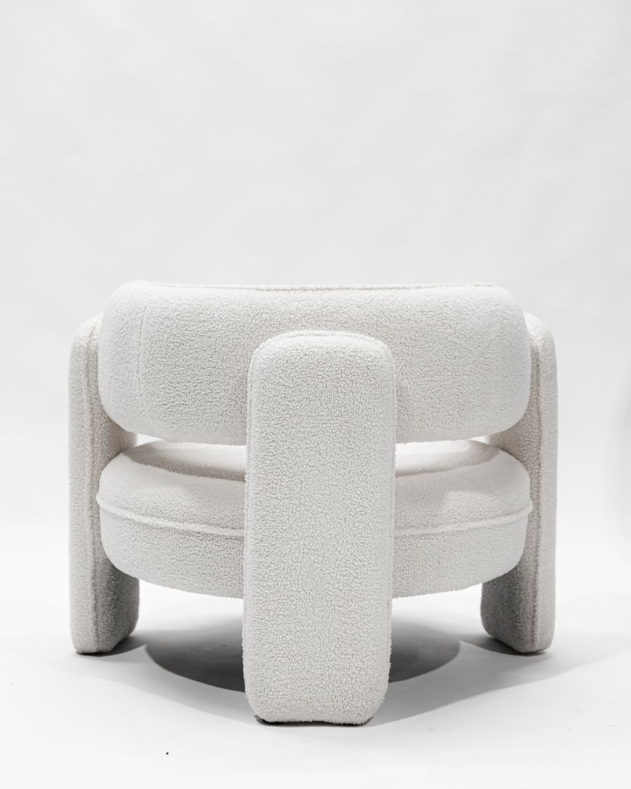 Aéla- Fauteuil en bois massif de mindi