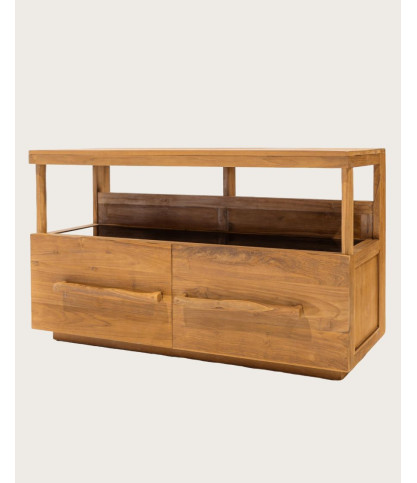 Nevia - Solid teak wood bathroom furniture