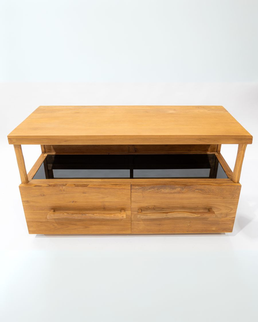 Nevia - Solid teak wood bathroom furniture