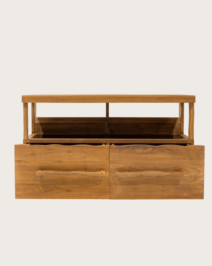 Nevia - Muebles de baño de madera maciza de teca Nevia - Muebles de baño de madera maciza de teca