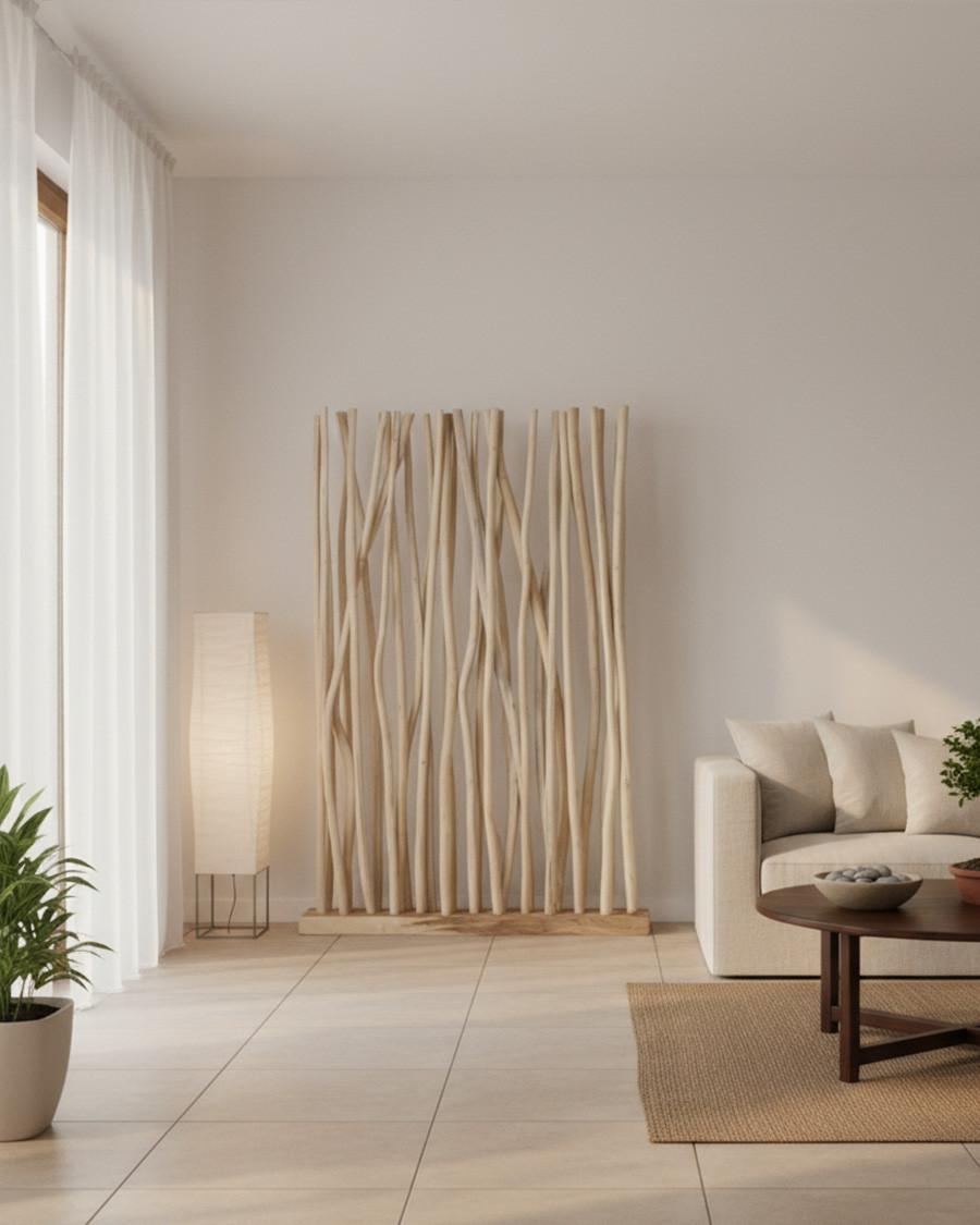 Eden - Teak Wood Screen