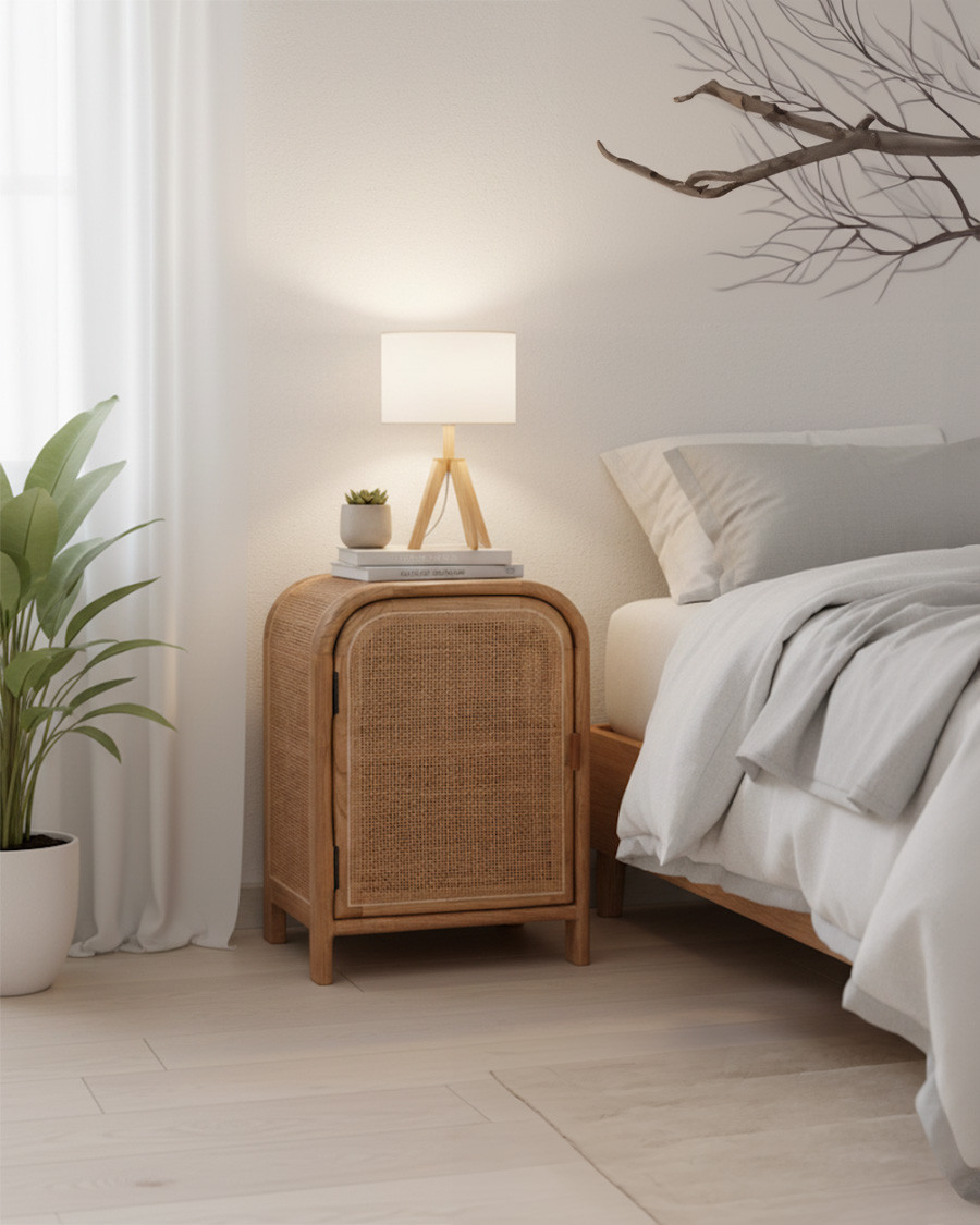 Tiraya - Comodino in legno...