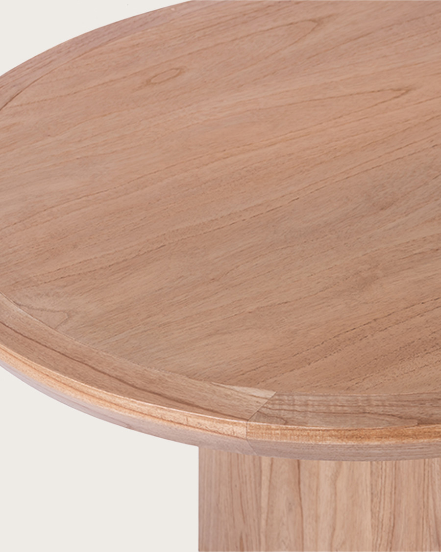 Tamara - Table repas ovale en bois massif