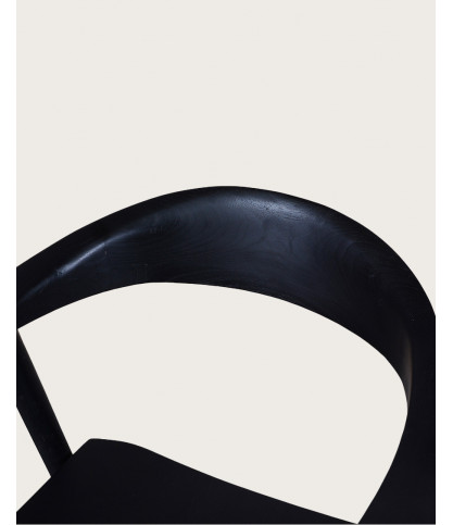 copy of Dewi - Chaise en teck massif noir