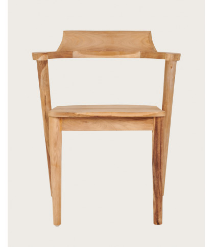 Osaka - Lot de 2 Chaise Osaka en teck massif