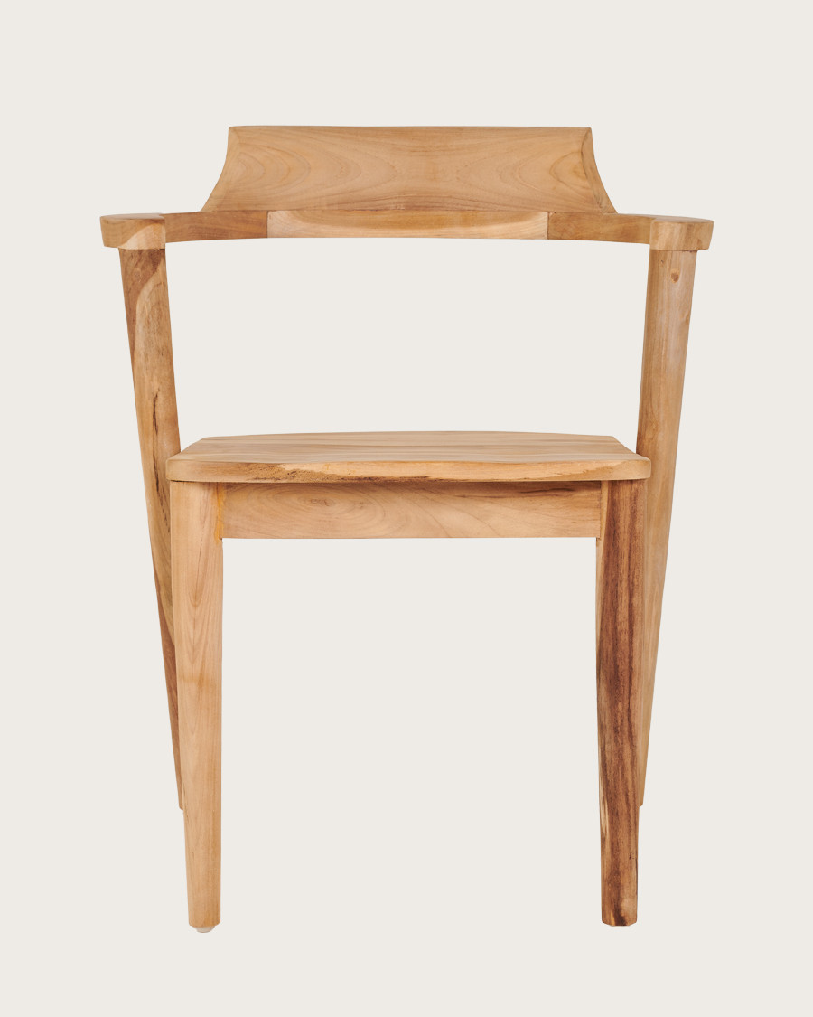 Osaka - Set van 2 Osaka stoelen van massief teakhout