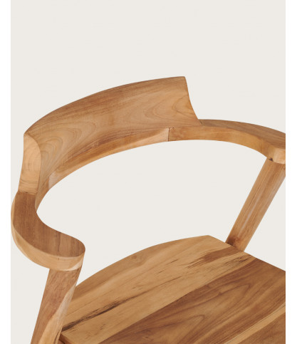 Osaka - Lot de 2 Chaise Osaka en teck massif