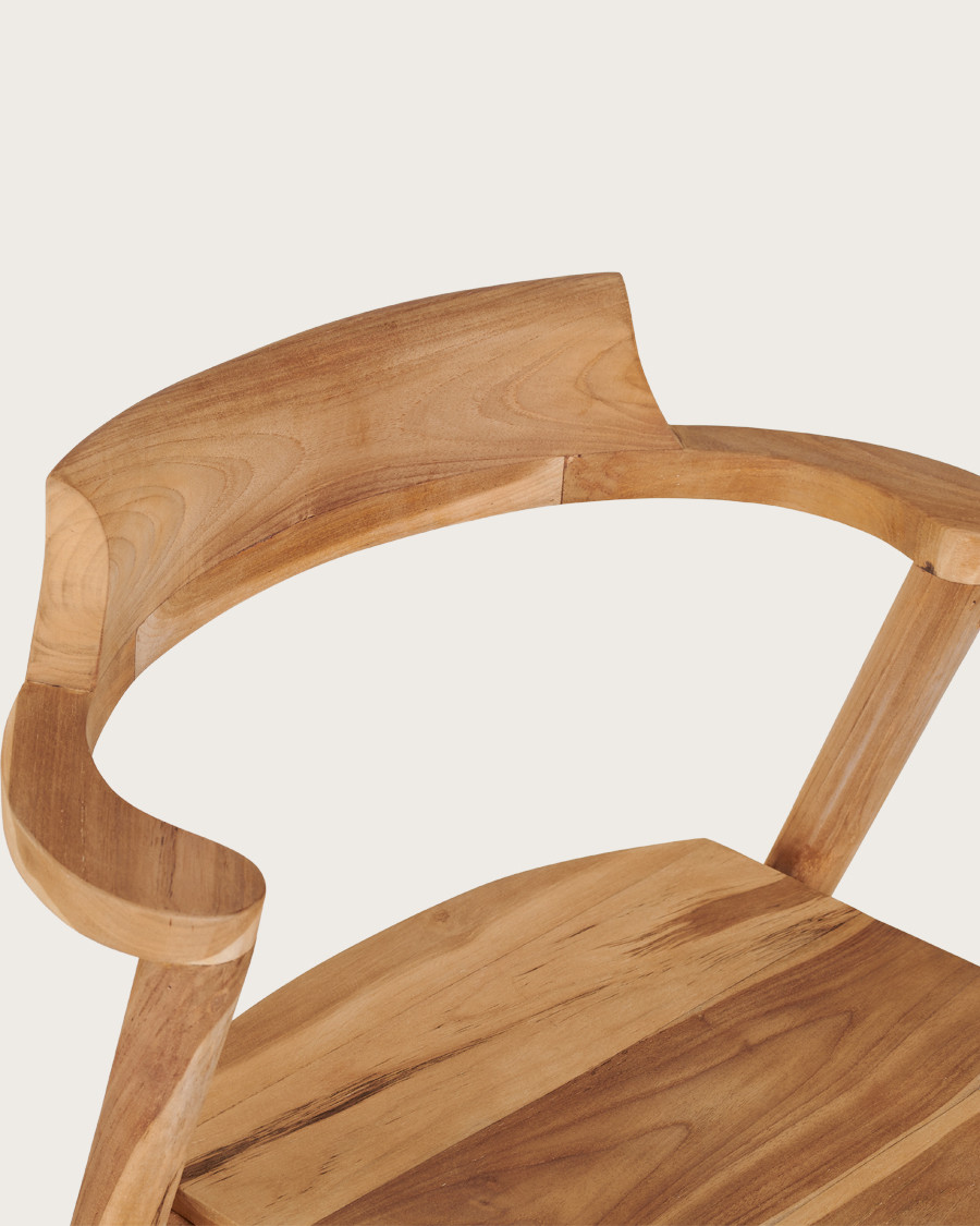 Osaka - Lot de 2 Chaise Osaka en teck massif