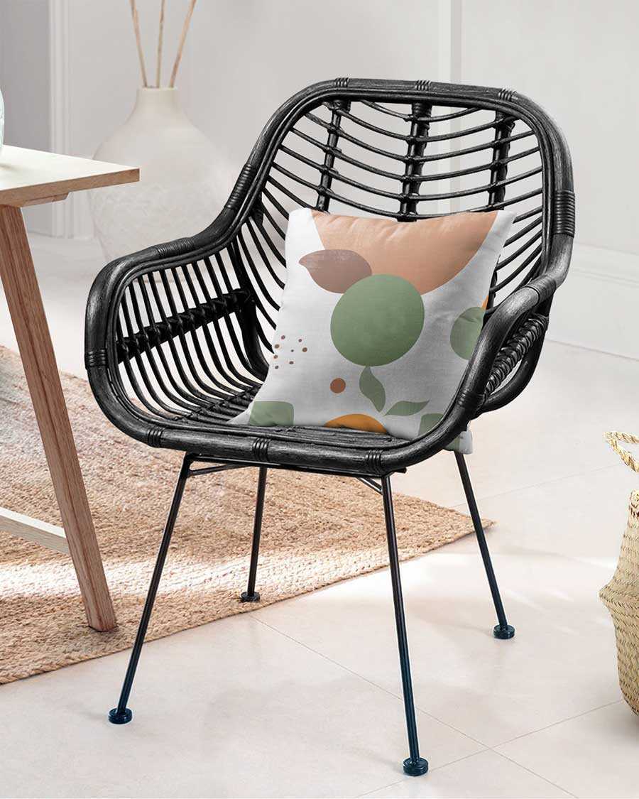 Myko - Set of 2 Myko chairs in black rattan