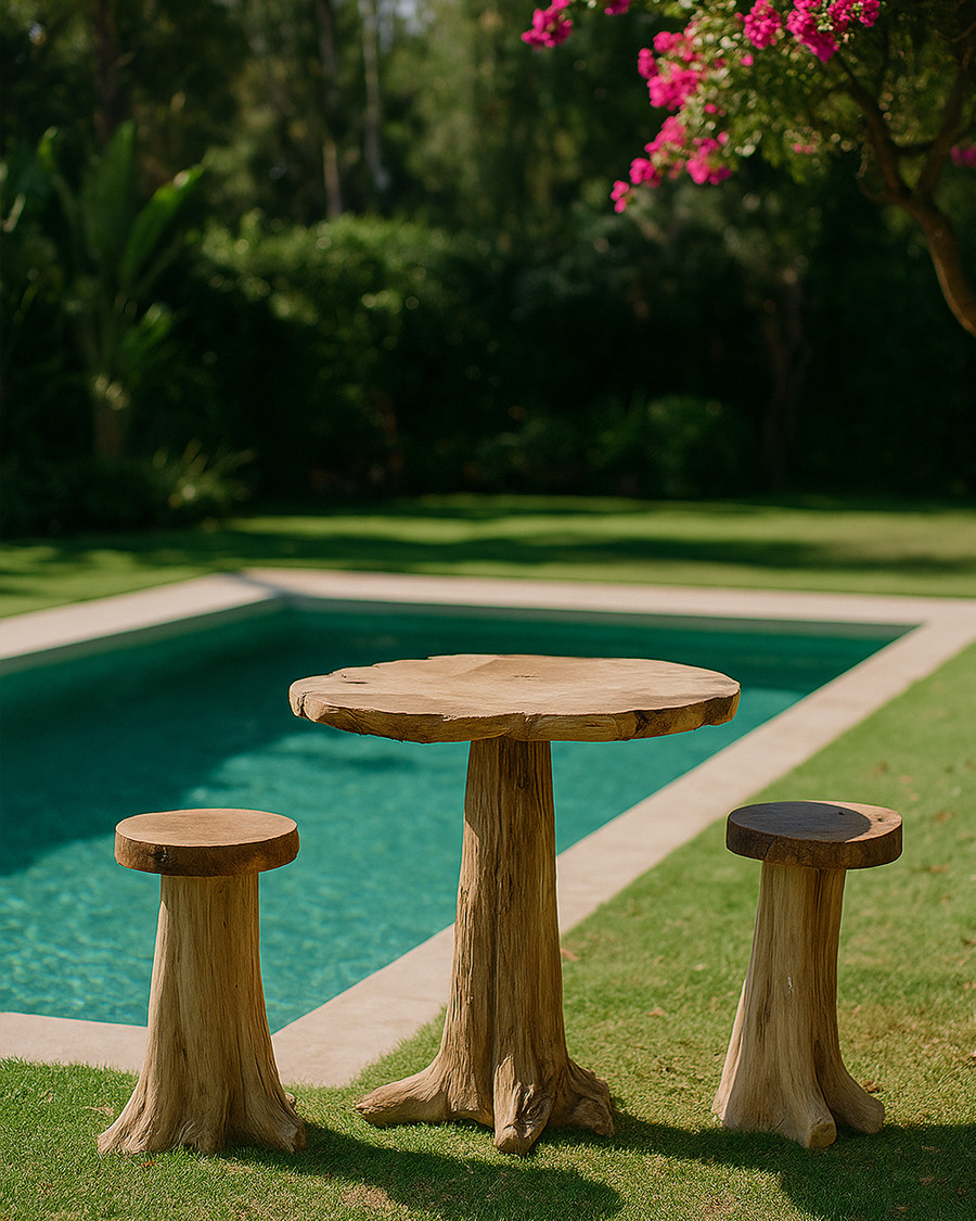 Forest - Table bar en bois...