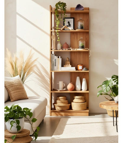 Amarya - Etagère en bois massif de mindi