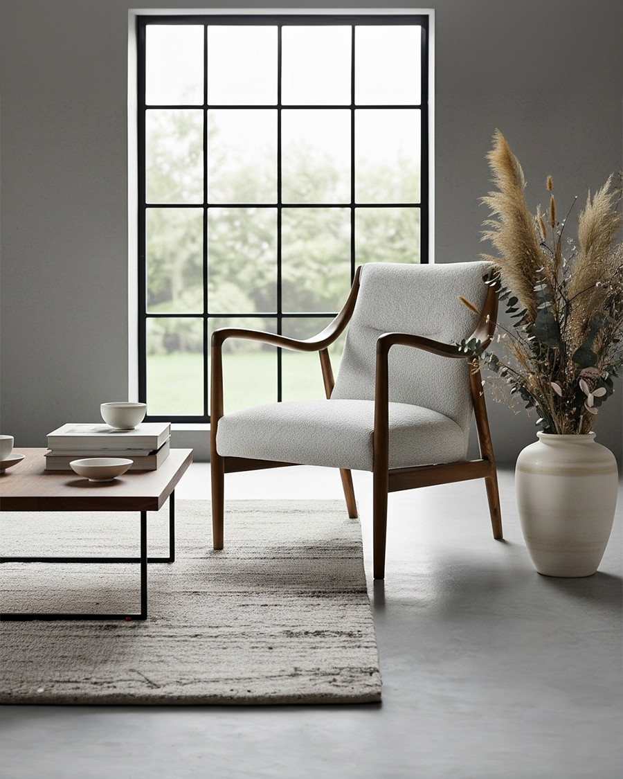Ambre - Fauteuil en bois...