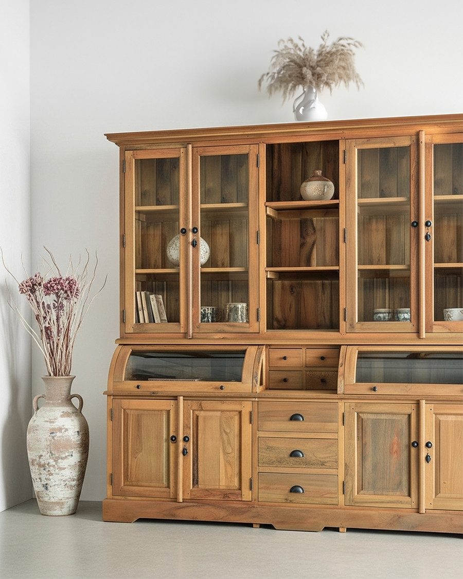 Hikari - Librería de madera maciza