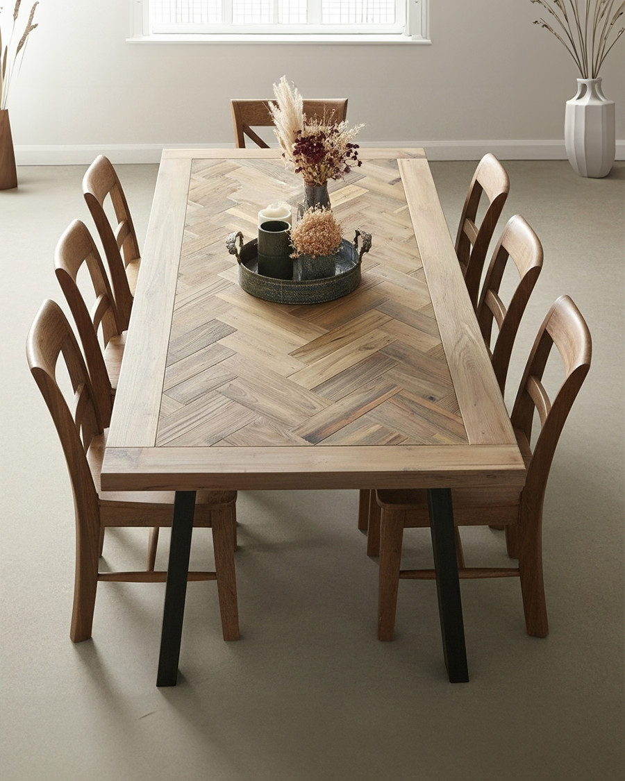 Kendari - Solid teak dining...
