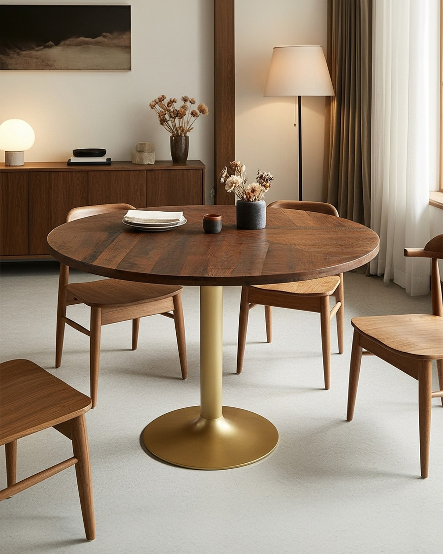 Prague - Round dining table...
